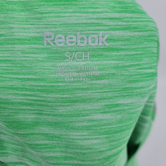 Reebok Scoop Neck Cap Sleeve Athletic Top Size S - Picture 5 of 9